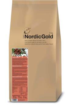 FRAGTSKADE - Nordic Gold Frigg - til den kræsne kat - 10 kg - FRAGTSKADET SÆK, MEN INDHOLD OK
