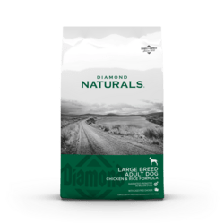 Diamond Naturals Large Breed ADULT Chicken & Rice, 15 kg -  INCL. LEVERING