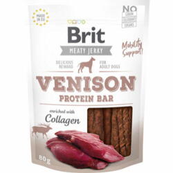 Brit Jerky Venison Protein Bar, 80 g