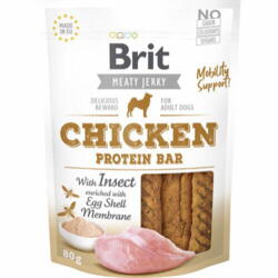 Brit Jerky Chicken Protein Bar, 80 g