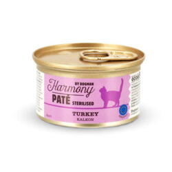 Harmony Catfood Paté Sterilized Turkey, 85 g