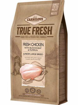 Carnilove True Fresh Chicken Junior - Large Breed, 4 kg