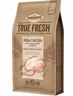 Carnilove True fresh Chicken Senior & Healthy Weight, 11,4 kg