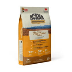 FRAGTSKADE - 11,4 kg Acana Wild Prairie,  - FRAGTSKADET SÆK, MEN INDHOLD OK