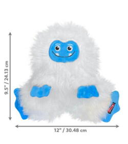 KONG Holiday Frizzles Yeti,  M/L