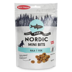 Best Friend Nordic Mini Bits fisk, 120 g