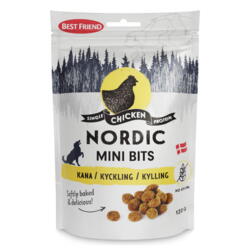 Best Friend Nordic Mini Bits kylling, 120 g