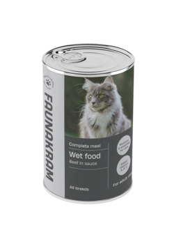 Faunakram, 415 g CAT wet food, beef in sauce