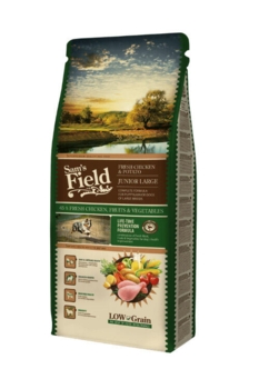 Sams Field Junior Large - Chicken & Potato, Low Grain, 13 kg