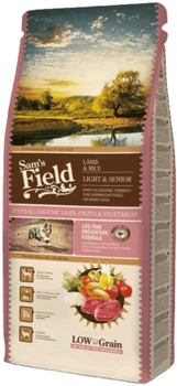 Sams Field Light & Senior - Lamb & Rice, Low Grain,13 kg