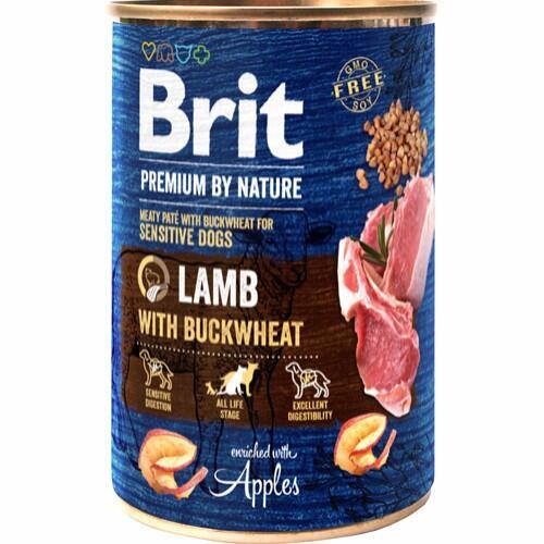 frisør Dingy Gensidig Brit Premium By Nature Lamb W/Buckwheat, 400 g - køb Brit Premium By Nature  Lamb W/Buckwheat, 400 g billigst hos dyrelageret