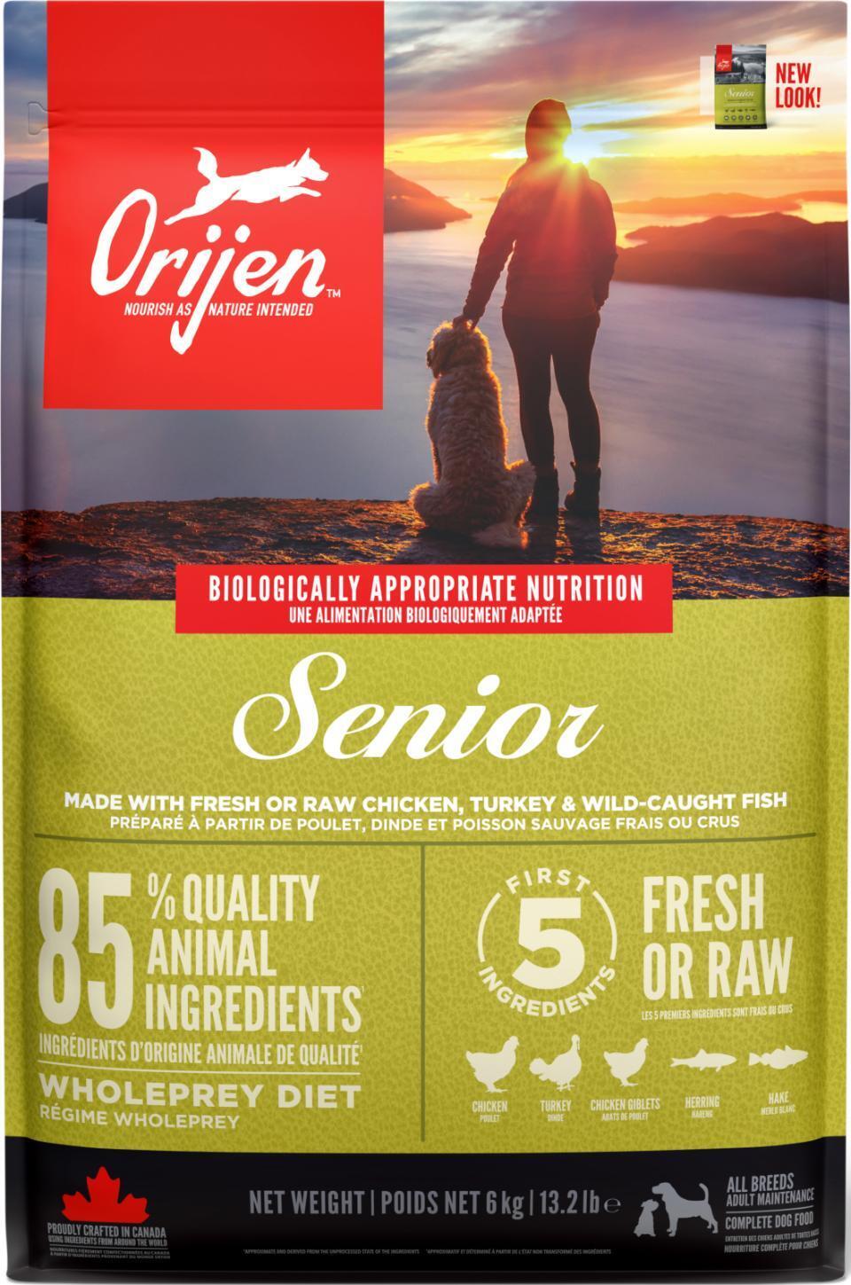 6 kg Orijen Senior - dyrelageret.dk