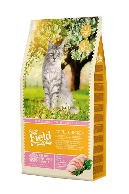 Sams Field Cat Adult - Chicken, 7,5 kg