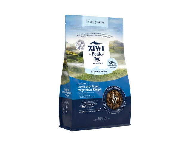 Ziwi Peak Steam & Dried Dog Lamb Pouch, 1,5 kg