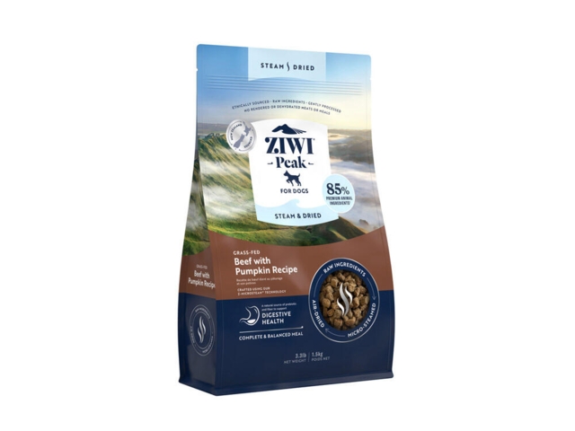 Ziwi Peak Steam & Dried Dog Beef 1,5 kg