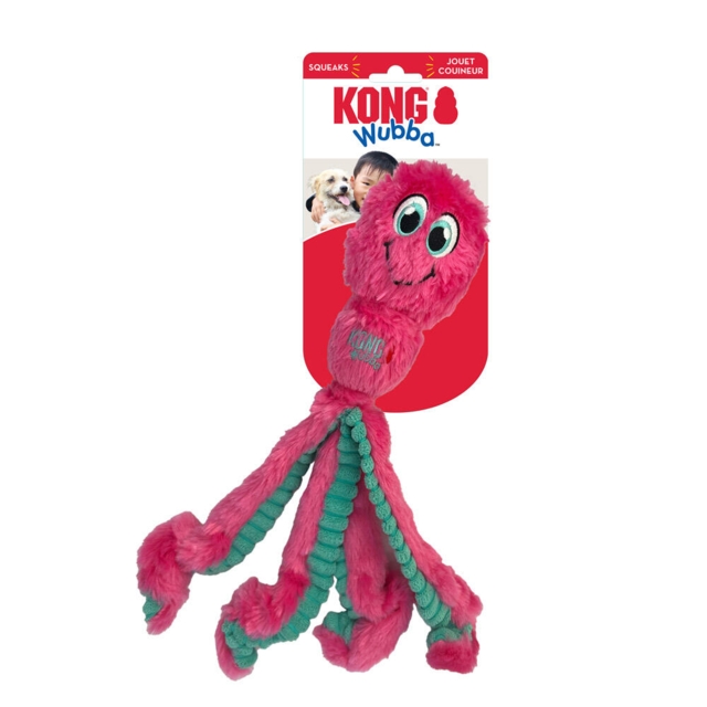 KONG Wubba™ Octopus Assorted Lg - BEMÆRK ASS. FARVER