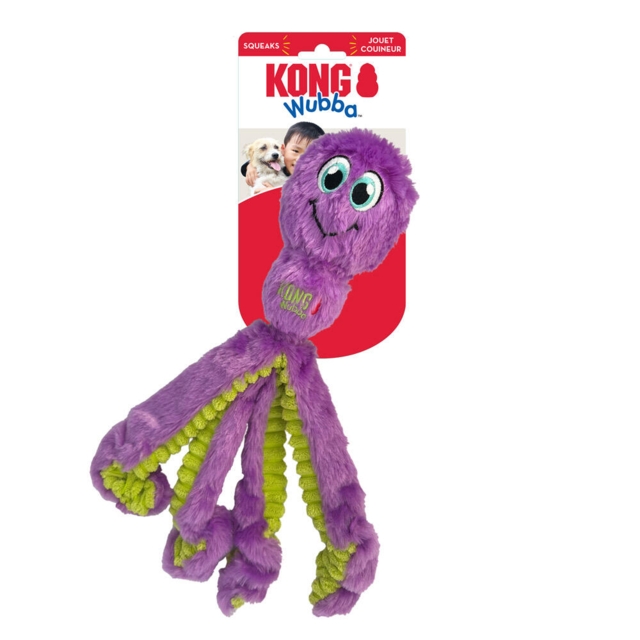 KONG Wubba™ Octopus Assorted Lg - BEMÆRK ASS. FARVER