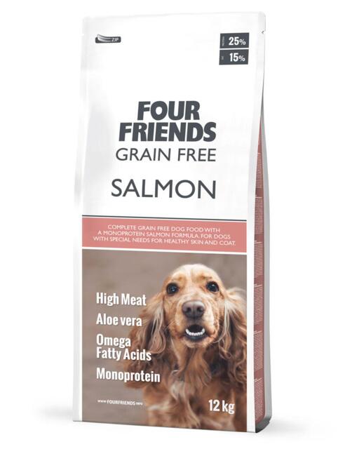 Four Friends Grain Free Salmon, 12 kg