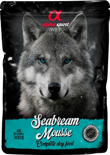 Alpha Spirit Pouch Sea Bream Mousse (95% havbrasen) 300 g