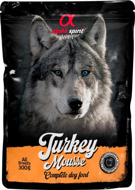 Alpha Spirit Pouch Turkey Mousse (95% kalkun) 300 g