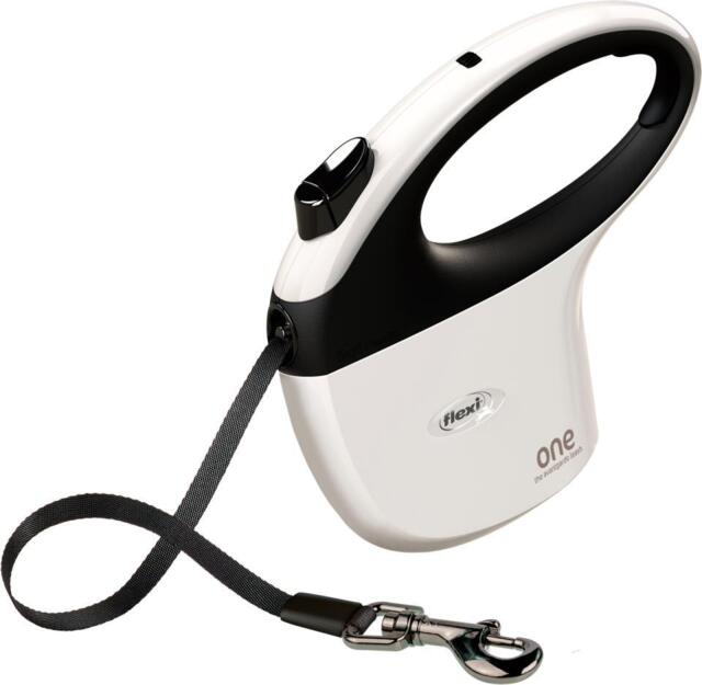 Flexi One for All - bånd - 5 m / 30 kg - Hvid/Sort