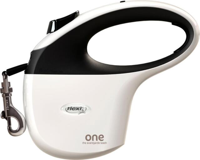 Flexi One for All - bånd - 5 m / 30 kg - Hvid/Sort