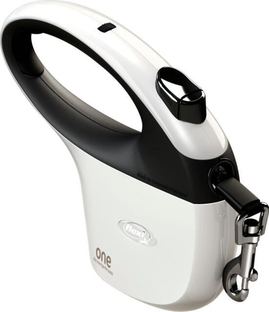 Flexi One for All - bånd - 5 m / 30 kg - Hvid/Sort