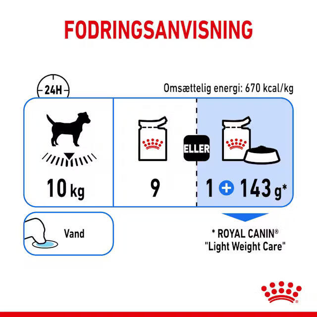 Royal Canin Light Weight Care wet vådfoder 12x85 g