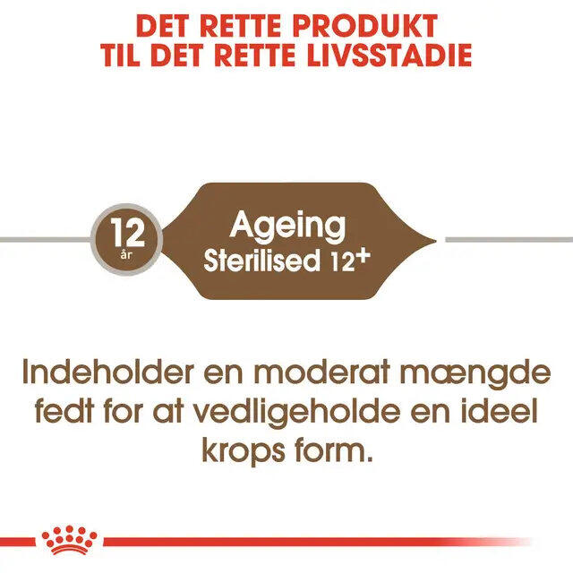 Royal Canin Kat Senior Ageing Sterilised 12+ 4 kg