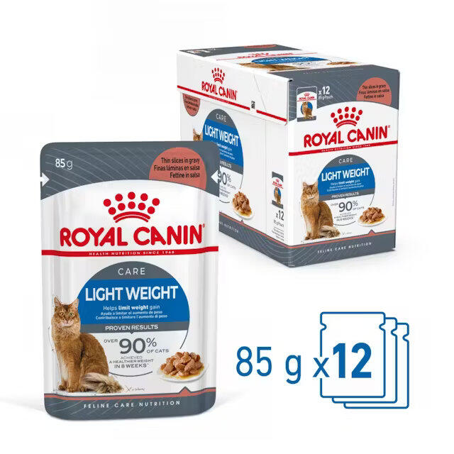 Royal Canin KAT Light Weight Gravy vådfoder 12x85 g