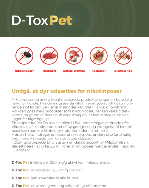 D-Tox Pet 30 ml sprøjte