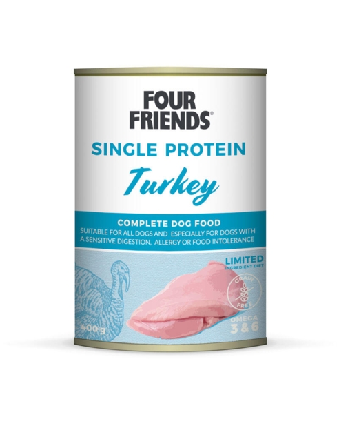 Four Friends Turkey Single Protein 400 g