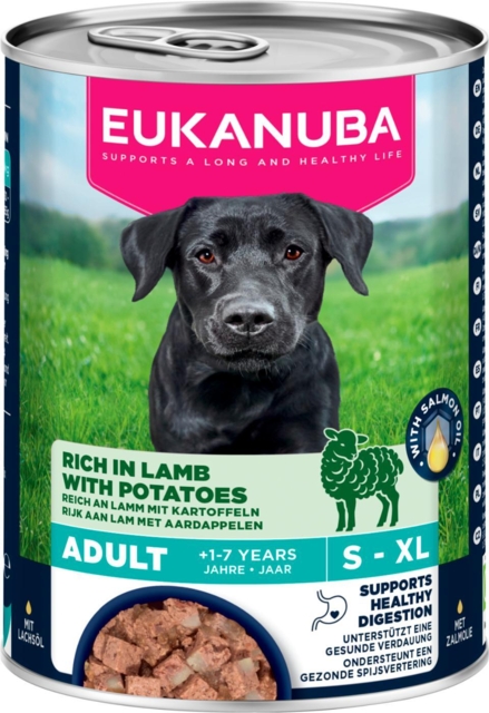 Eukanuba Adult hundevådfoder, lam med kartoffel 400 g