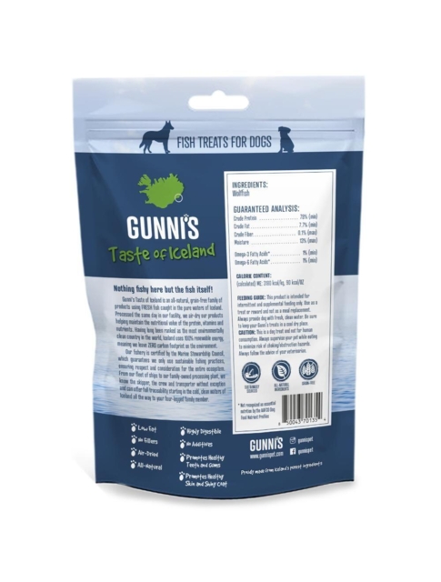 Gunnis Tyggepinde 3 stk Havkat 90 g