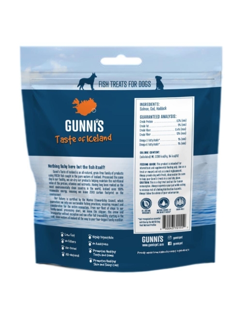 Gunnis DOG Mini bidder Laks, 71 g