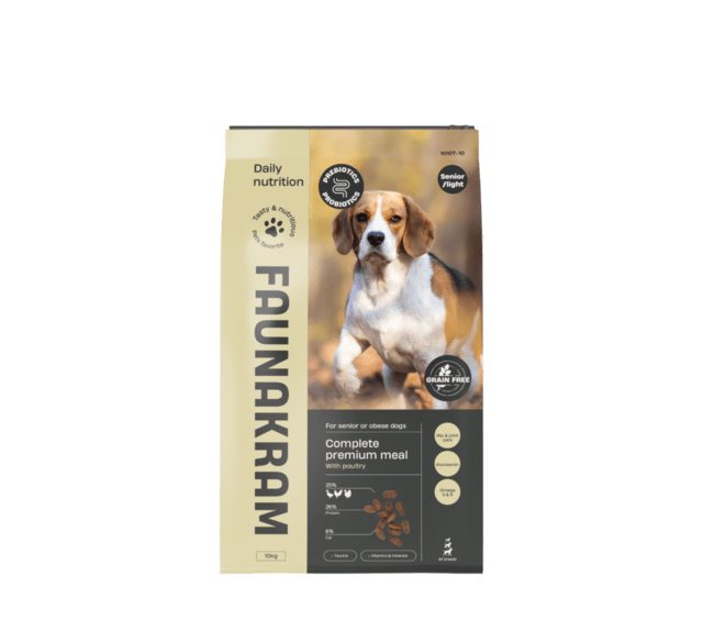 10 kg FAUNAKRAM Senior/Light Pre- & Probiotics