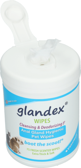 Vetnique Glandex Wipes Servietter 75 stk.