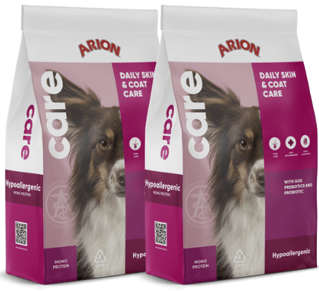 2 stk - 12 KG ARION CARE HYPOALLERGENIC - BEMÆRK 2X12 KG