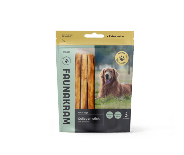 Faunakram valuepack collagen sticks with chicken, 500 g