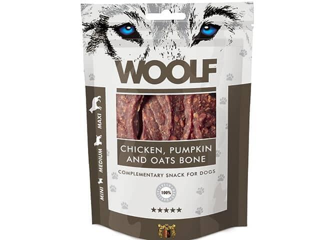 Woolf Chicken, Pumpking & Oats Bone, 100 g
