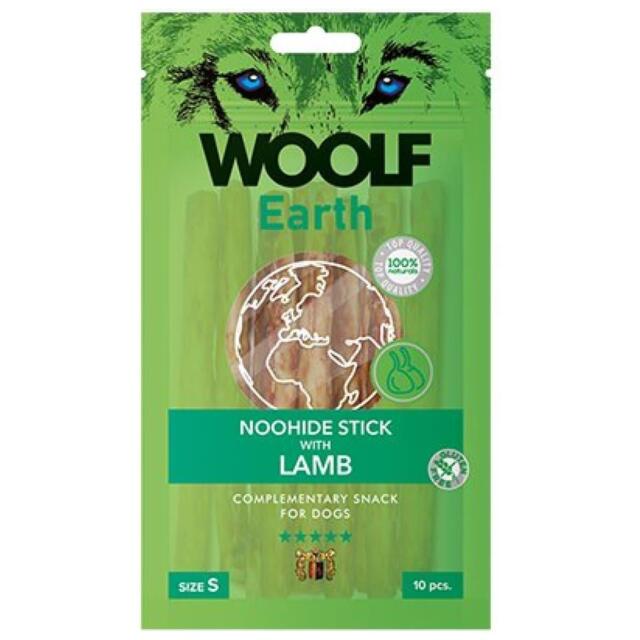 Woolf Earth Noohide sticks lamb S, 10 stk