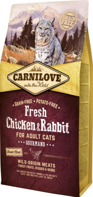 DATOVARE - Carnilove CAT Fresh Chicken & Rabbit - 2 kg  -  BEMÆRK DATO 05.26