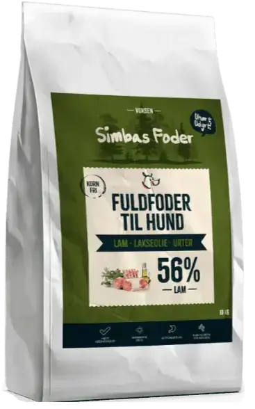 Simbas Foder - Lam 10 kg