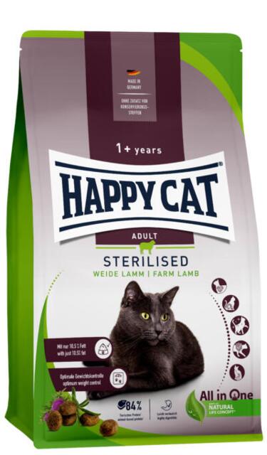 Happy Cat Sterilised WeideLam 10 kg