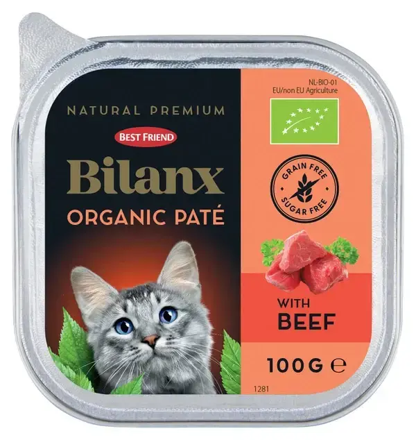 Best Friend Bilanx CAT Okse Patè - 100 g