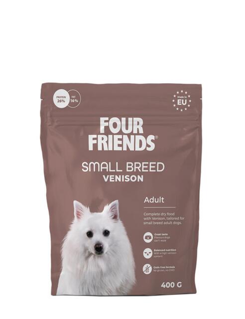 400 g Four Friends Grain Free Small Breed Adult Venison