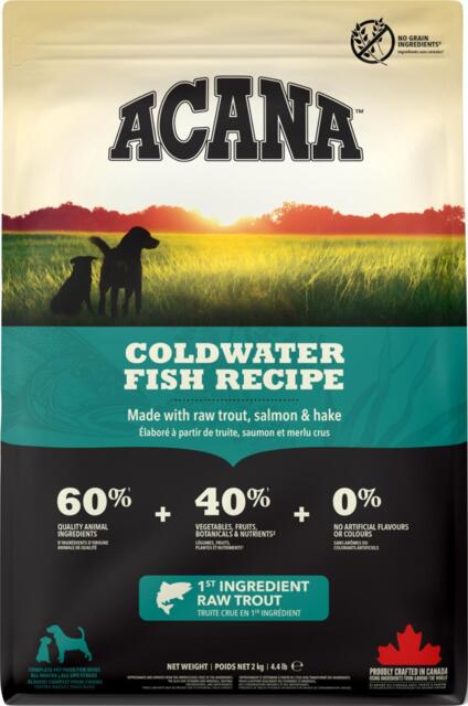 2 kg ACANA Dog Range Coldwater Fish Recipe
