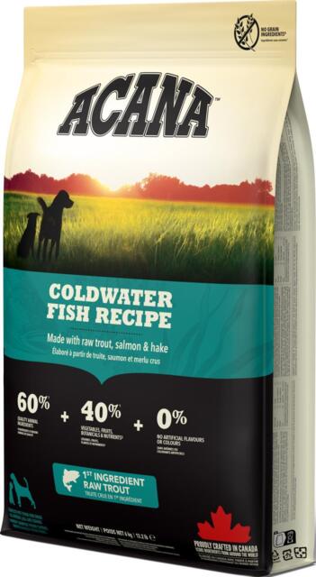6 kg ACANA Dog Range Coldwater Fish Recipe