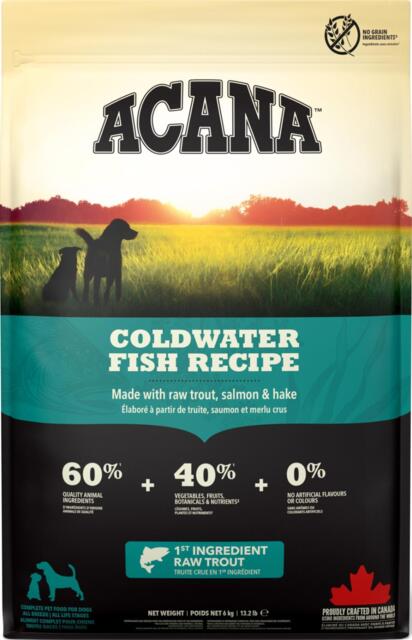 6 kg ACANA Dog Range Coldwater Fish Recipe