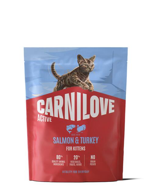 400 g Carnilove Active CAT Salmon & Turkey for Kittens